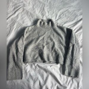 Princess Polly Gray Turtleneck Sweater